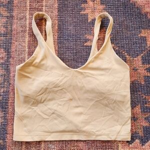 Women's Cream Tank Top